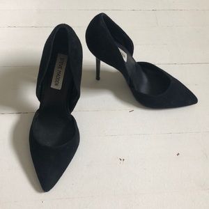 Black Steve Madden Pointed Pumps